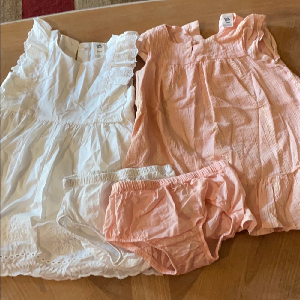 Two adorable Baby Bgosh dresses